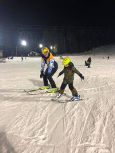 Kids Ski Lessons in Poiana Brasov at children RJ Ski School in Brasov